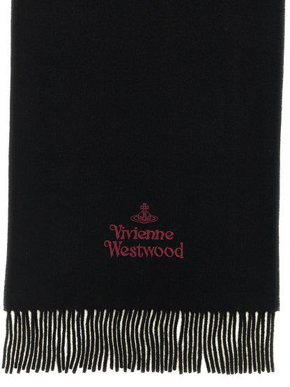 Vivienne Westwood Black Wool Foulard