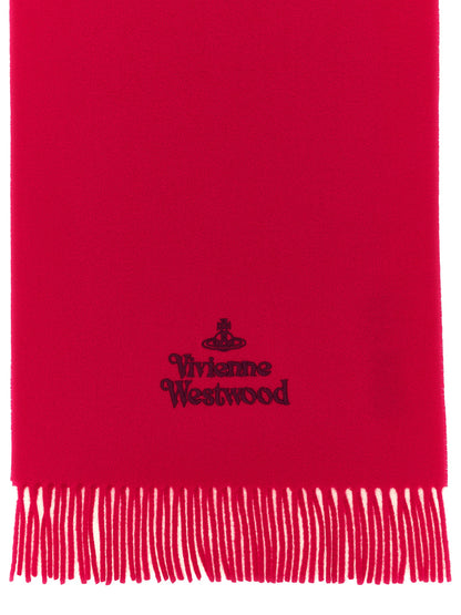 Vivienne Westwood Red Wool Foulard