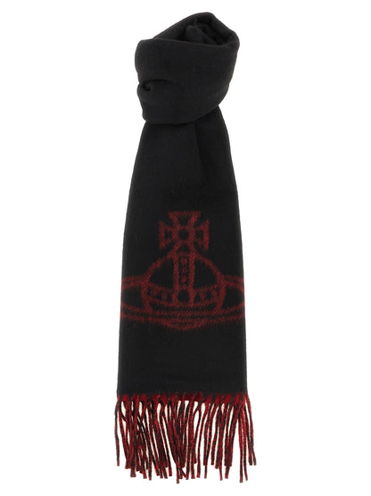 Vivienne Westwood Black Wool Foulard