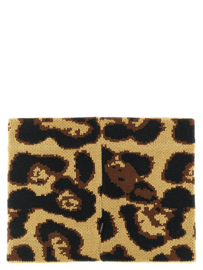 GOLDBERGH Multicolor Marabou Cardholder