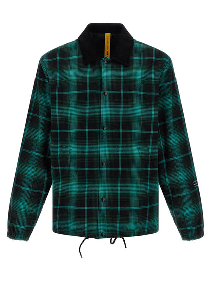 MONCLER GENIUS Bicolor Cotton Full-Length Jacket