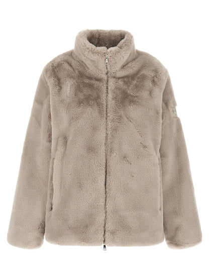 Tatras Beige Polyester Full-Length Jacket
