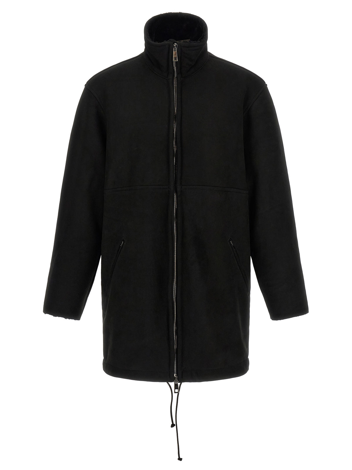 GIORGIO BRATO Black Lamb Leather Coat
