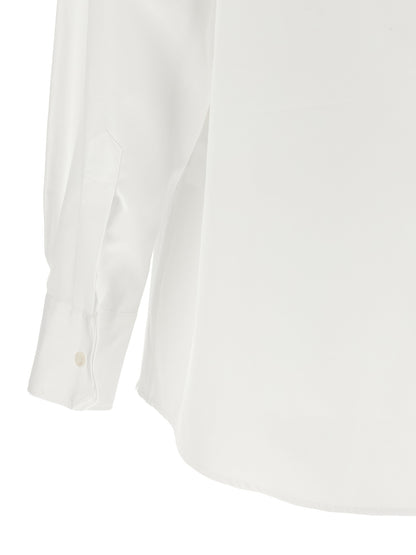 Dolce & Gabbana White Cotton Blouse