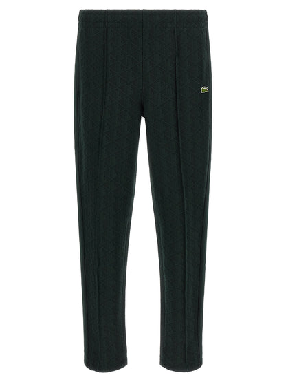 Lacoste Bicolor Polyester Casual Pants