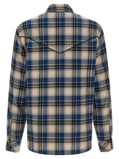 P.A.R.O.S.H. Multicolor Cotton Blouse