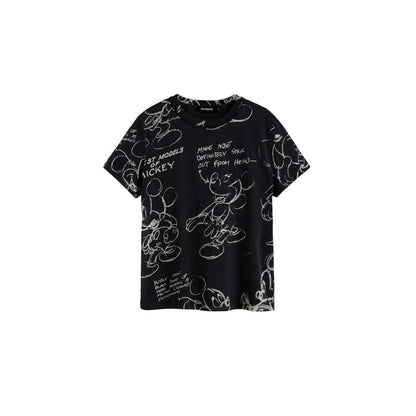 Desigual Gray Cotton T-Shirt