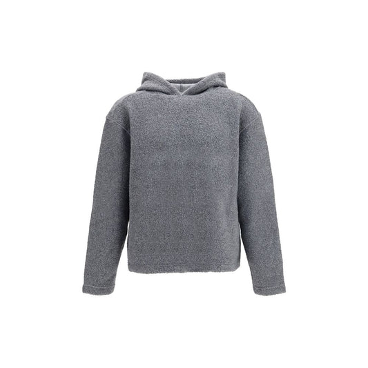 Sweatshirt Hoodie by Sunflower for men in nylon acrylic wool gray features an luminous silhouette, showcasing a sophisticated hooded neckline and long-sleeve for a truly luminous look.