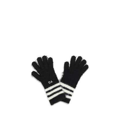 Y-3 Black Recycled Polyamide Gloves