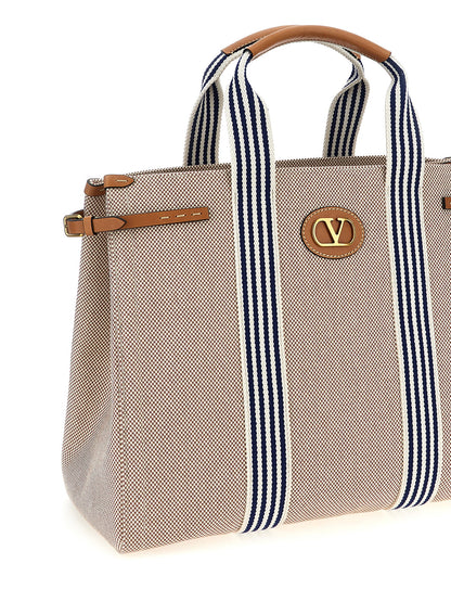 Valentino Garavani Multicolor Cotton Handbag