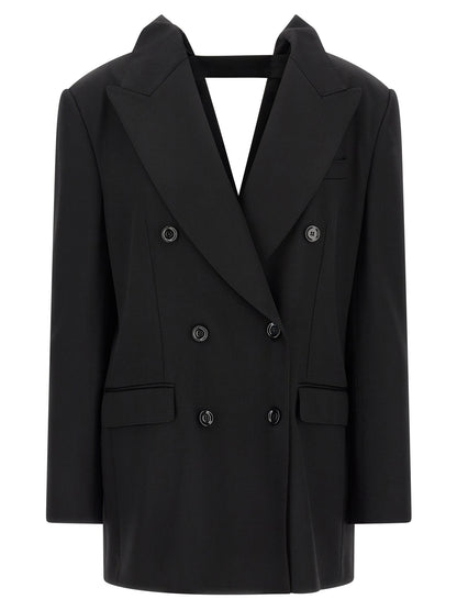 Dolce & Gabbana Black Virgin Wool Blazer