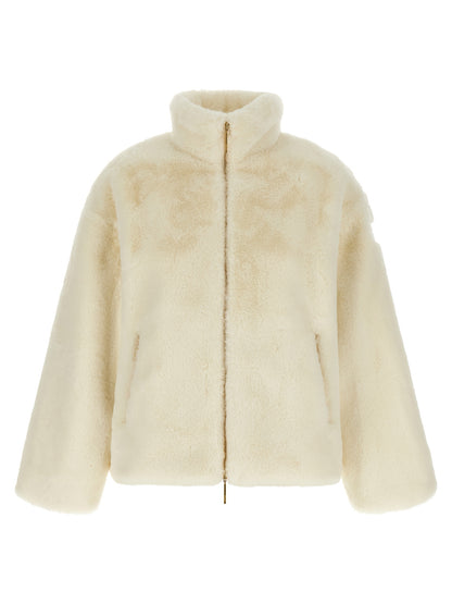 Tatras White Polyester Full-Length Jacket