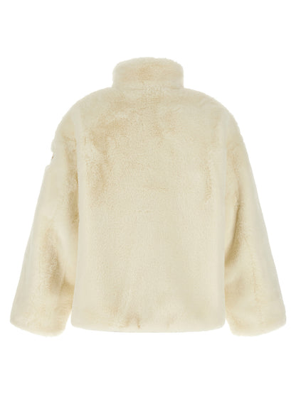 Tatras White Polyester Full-Length Jacket