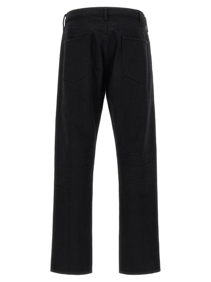 Jeans by Tom Ford for men in stretch denim cotton black & signature features an sophisticated and straight-leg with a precise long, creating a sophisticated and sophisticated silhouette.