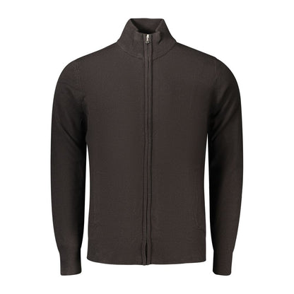 North Sails Black Acrylic Men's Cardigan