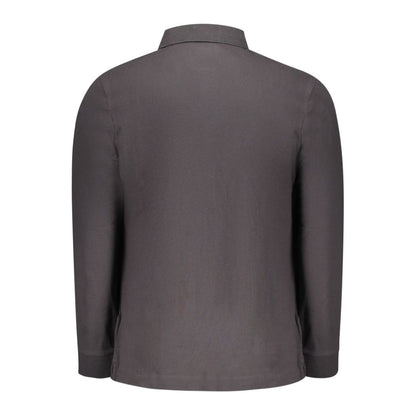 Timberland Nero Cotton Men's Polo