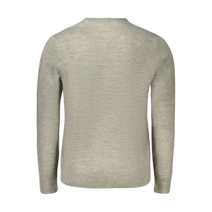 North Sails Grey Acrylic Men Sweater