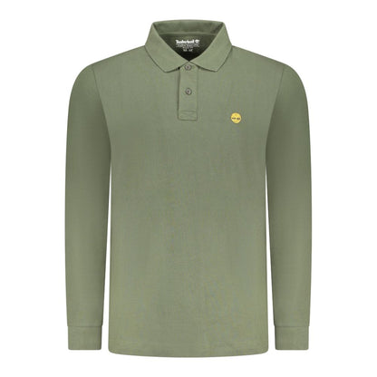 Timberland Green Cotton Men's Polo Shirt
