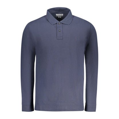 Timberland Blue Cotton Men's Polo