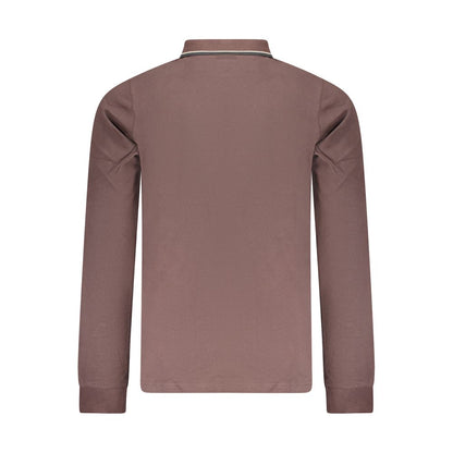 Norway 1963 Brown Cotton Mens Polo