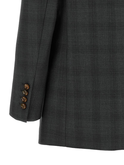 Blazé Milano Gray Virgin Wool Blazer