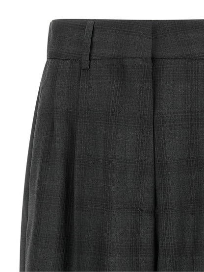 Blazé Milano Gray Virgin Wool Dress Pants
