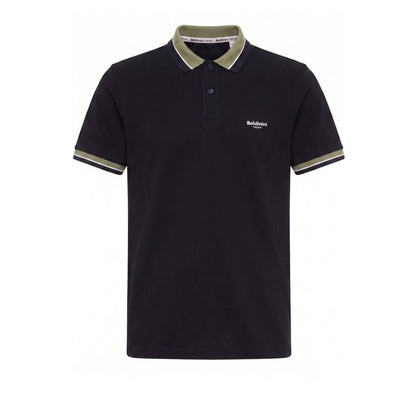 Baldinini Trend Blue Cotton Men Polo