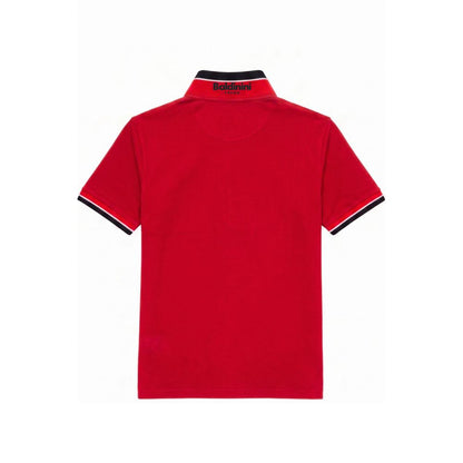 Baldinini Trend Red Cotton Men Polo-Shirt