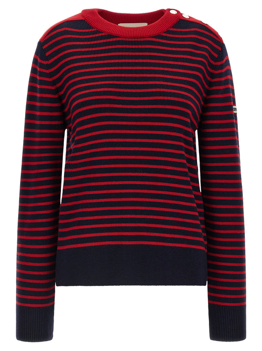 Ami Paris Blue Wool Cardigan