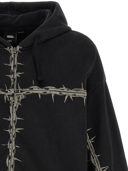 Vans Black Cotton Sweatshirt