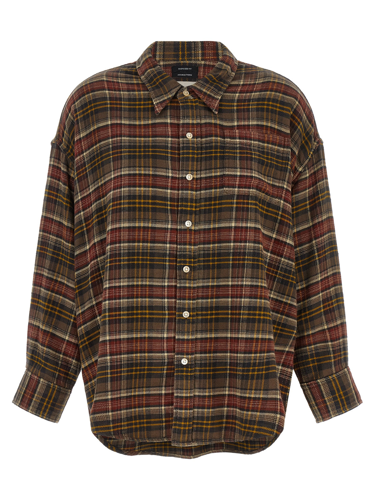 R13 Brown Cotton Blouse