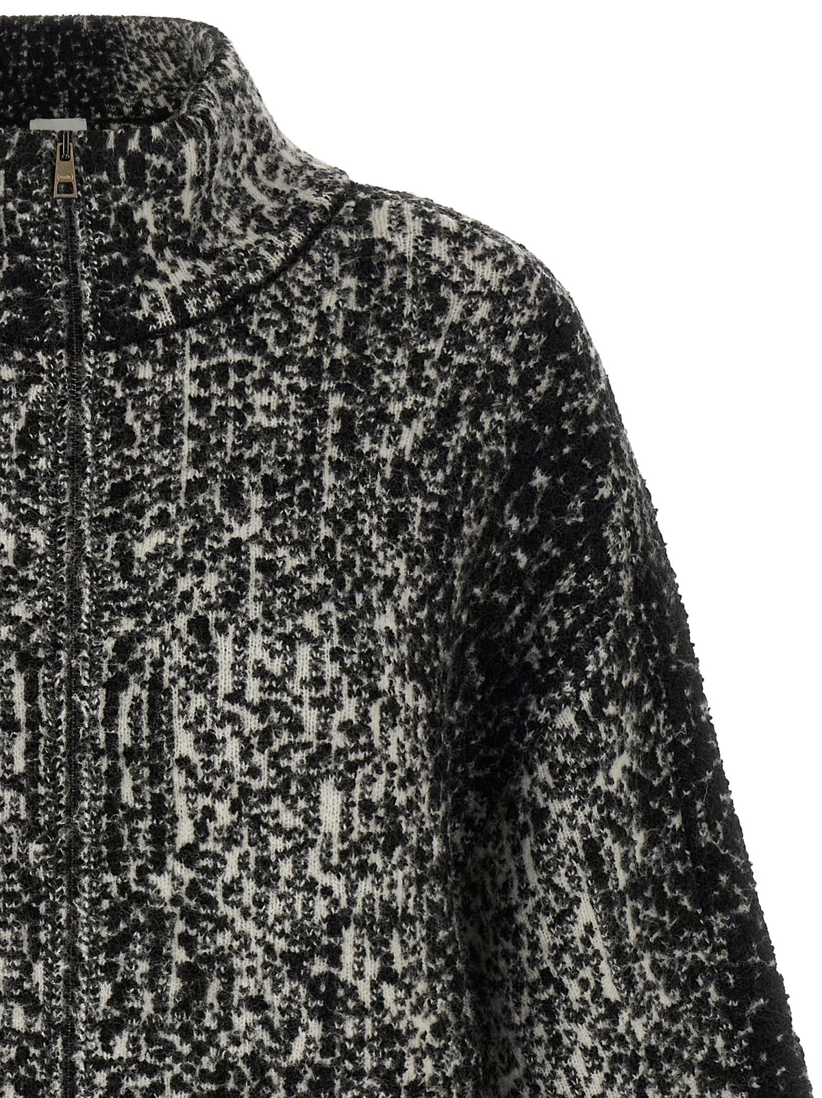 NUDE Bicolor Wool Bomber