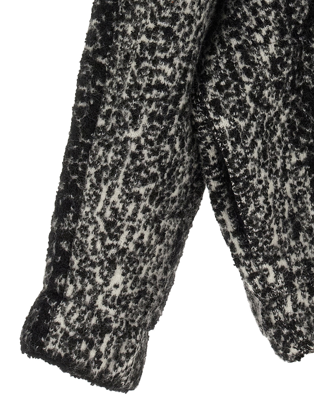 NUDE Bicolor Wool Bomber