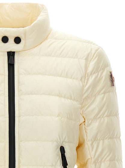 Moncler Grenoble White Polyamide Full-Length Jacket