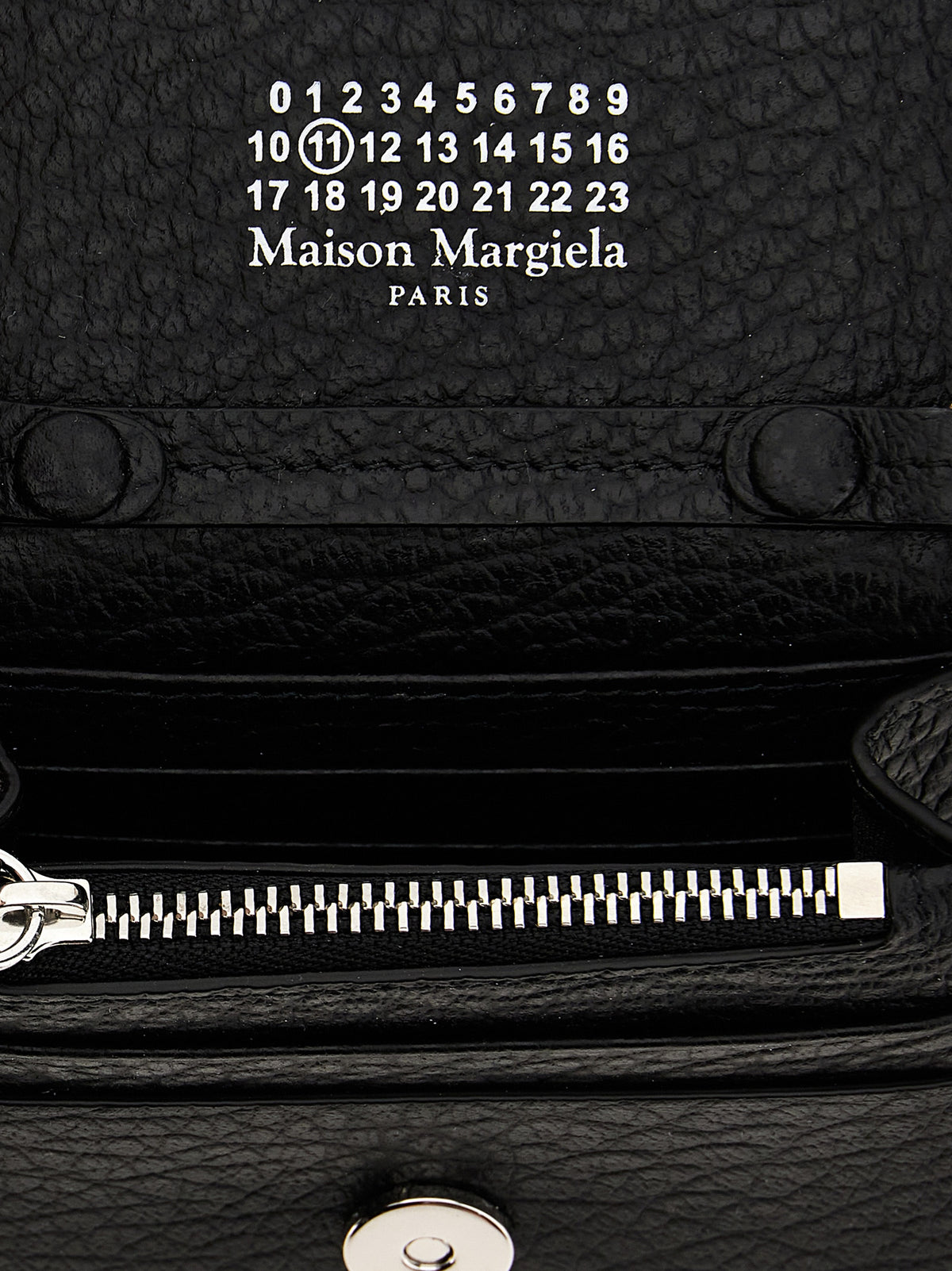 Maison Margiela Black Calfskin Cardholder