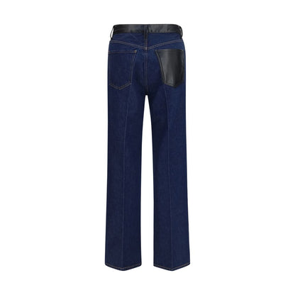 Agolde Blue Recycled Cotton Straight-Leg Jeans