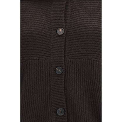Brunello Cucinelli Brown Cashmere Cardigan