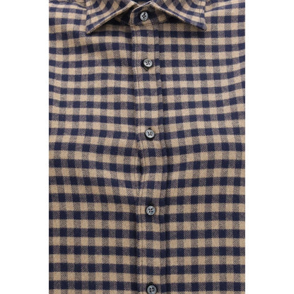 Deperlu Multicolor Cotton Pattern Shirt