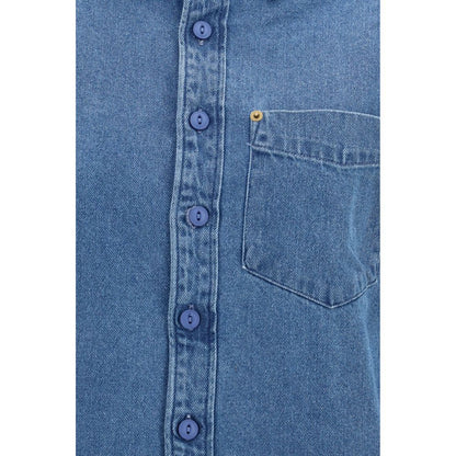 Deperlu Blue Denim Shirt