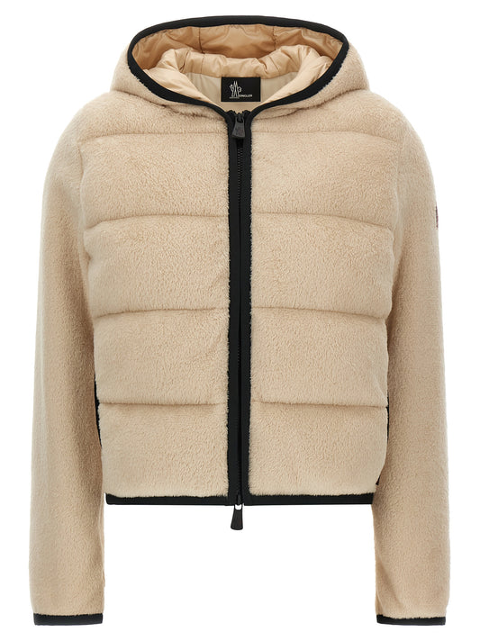 Moncler Grenoble Beige Polyester Hoodie