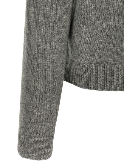 Max Mara Gray Wool Cardigan