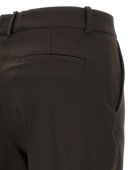 P.A.R.O.S.H. Brown Virgin Wool Dress Pants