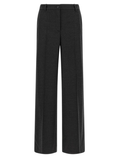 P.A.R.O.S.H. Gray Virgin Wool Dress Pants