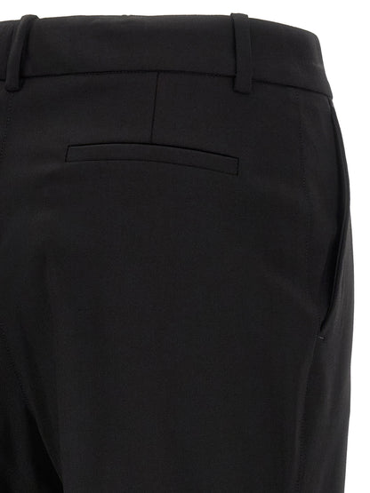 P.A.R.O.S.H. Black Virgin Wool Dress Pants