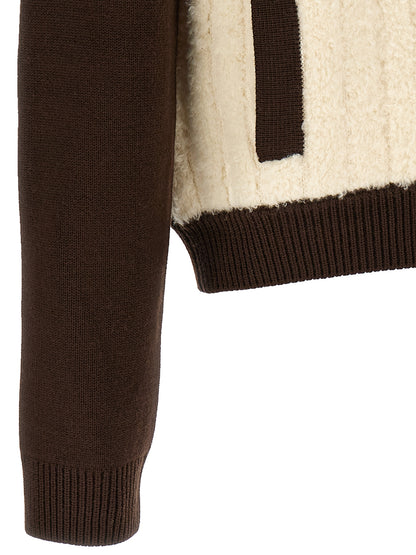Casablanca Multicolor Wool Full-Length Jacket