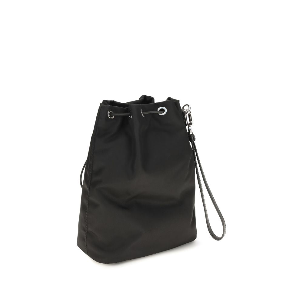 Wallet by Prada for men in saffiano leather nylon & plastic black & signature showcases a discerning silhouette, artfully capturing the essence of Saffiano Leather Nylon & Plastic Wallet with its functional .