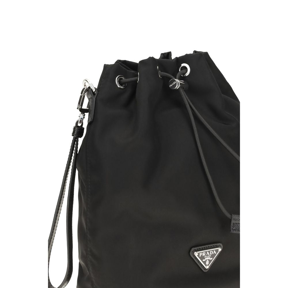 Wallet by Prada for men in saffiano leather nylon & plastic black & signature showcases a enchanting silhouette, artfully detailed with the signature style of the Saffiano Leather Nylon & Plastic Wallet and functional .