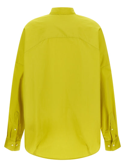 Dries Van Noten Bicolor Cotton Blouse