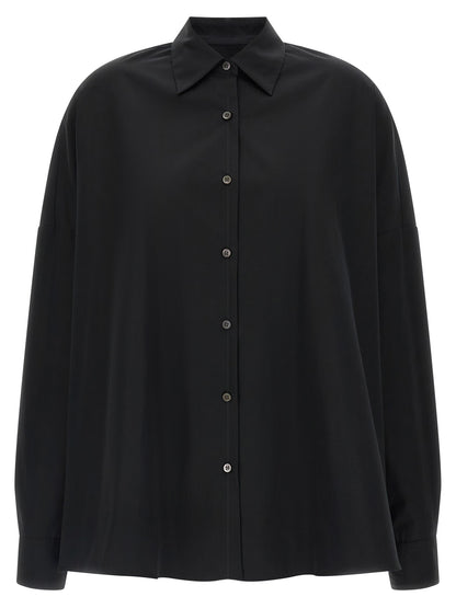 Dries Van Noten Black Cotton Blouse