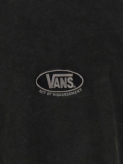 Vans Black Cotton T-Shirt